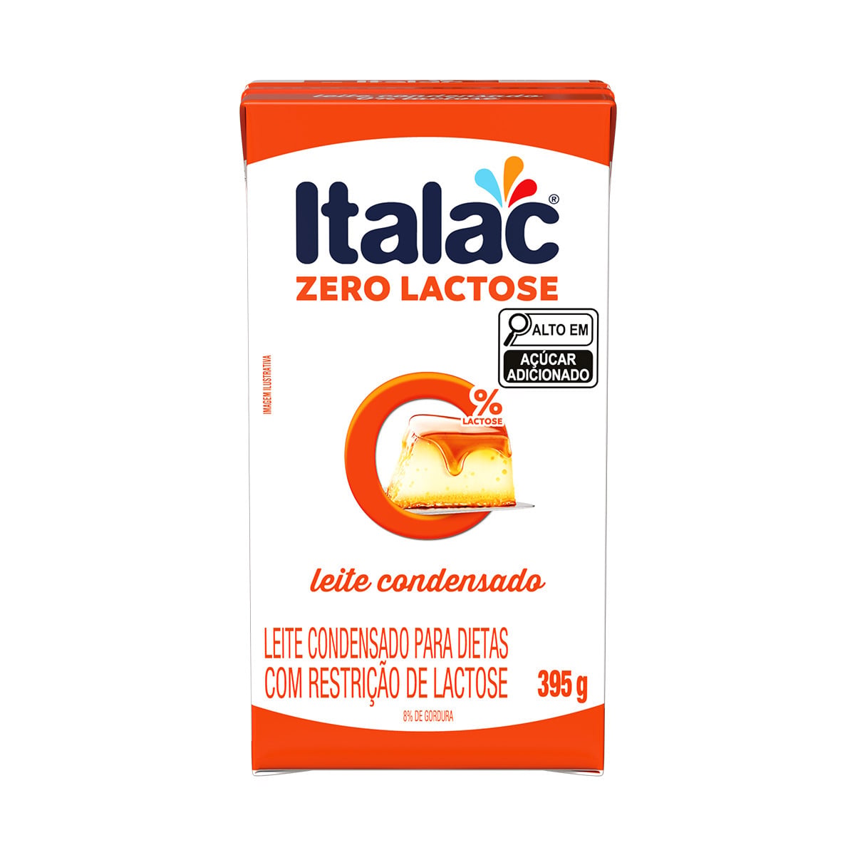 Leite Condensado Zero Lactose Italac - 395g